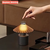 billige Dekorative lys-skrivebordslampe berøringsbryter nattlys kreativ skrivebordslampe romantisk soverom nattbordslampe sovelys stue soverom belysning usb-lading 1 stk.