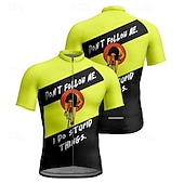 billige Herretrøyer-Herre Sykkeltrøyer Kortermet Sykkel T-skjorte Jersey med 3 baklommer Fjellsykling Pustende Hurtigtørkende Anatomisk design Vidje Rød Mørkegrå Oransje Grafisk sport Klær