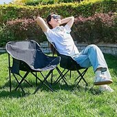 economico Mobili da campeggio-sedia da campeggio pieghevole, sedia portatile da esterno per pesca, escursionismo, picnic, campeggio, spiaggia, prato, concerto, sedia da campeggio compatta ultraleggera con borsa per il trasporto