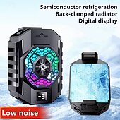 cheap Universal Accessories-SL31 Mobile Phone Back Clip Cooler with TEC Semiconductor Cooling and LED Temperature Display for Gaming