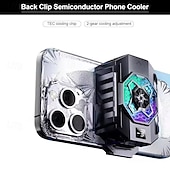cheap Universal Accessories-SL31 Mobile Phone Back Clip Cooler with TEC Semiconductor Cooling and LED Temperature Display for Gaming