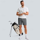 levne pracovní šortky-Pánské Šortky Pracovní šortky Golfové šortky Kapsy Bez vzoru Pohodlné Prodyšné Délka kolen Venkovní Obchod Sportovní Na běžné nošení Námořnická modř Šedá