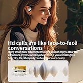 ieftine Căști Telefon &amp; Business-Căști Bluetooth cu suport pentru ureche deschisă cu traducere AI autonomie lungă pentru sport și călătorii