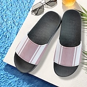 preiswerte Urlaubsandalen-Slide-Sandalen im Patchwork-Design für Herren – lässiger und stylischer Stil für Männer im Strandurlaub, zum Entspannen am Pool und für den Sommeralltag