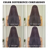 abordables Perruques Synthétiques Sans Bonnet-Perruque Synthétique Lisse Droit crépu Coupe dégradée Frange Droite Fabriqué à la Machine Perruque 28 pouces A1 Cheveux synthétiques Femmes Fête Classique Confortable Gris