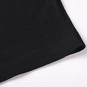 cheap Men&#039;s Elite Polo-Men&#039;s Silk Linen Cotton Business Casual Half Zip Short Sleeve Basic Formal Solid Color Zipper Summer Black Dark Navy Sky Blue Dark Green Gray