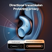 cheap Telephone &amp; Business Headsets-Mini Wireless Earbuds for Small Ear Canals and Side Sleepers Sleep Invisible Headphones Bluetooth Noise Cancelling Waterproof Tiny Wireless Earphones with Charging Case