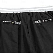 baratos shorts de trabalho-Homens Shorts sociais Burmuda Shorts Shorts de trabalho Bolsos Com Cordão Tecido Conforto Respirável Comprimento do joelho Ao ar livre O negócio Moda Casual Preto Azul