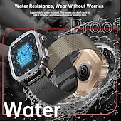 abordables Montres connectées-696 C30PRO Montre intelligente 2.19 pouce Smartwatch Montre Connectée Bluetooth Podomètre Rappel d&#039;appel Moniteur de Sommeil Compatible avec Android iOS Hommes Appels Mains Libres Rappel de Message