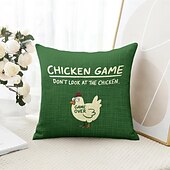 billige Putetrekk-Morsomme dekorative kasteputer trekk 1PC mykt firkantet couch putevinkel putevar soverom stue sofa stol