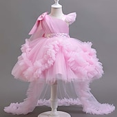 Děti Dívčí Šaty na párty Pevná barva Bez rukávů Zvláštní příležitosti Princeznovské Polyester Šaty na párty Léto Jaro Děti Žlutá Světlá růžová Trávová zelená levne Párty šaty-Děti Dívčí Šaty na párty Pevná barva Bez rukávů Zvláštní příležitosti Princeznovské Polyester Šaty na párty Léto Jaro Děti Žlutá Světlá růžová Trávová zelená