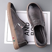 preiswerte Slipper Schuhe-Herren Slipper aus Kunstleder – stylische Freizeitschuhe für Business, Büro und Alltag