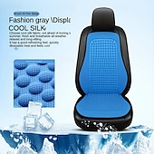 economico Coprisedili per auto-Cuscini per sedili auto traspiranti - comfort rinfrescante per tutte le stagioni, vestibilità leggera &amp;imbottitura in spugna di poliestere portatile per un maggiore relax