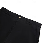 Χαμηλού Κόστους Αργία-Ανδρικά Σορτς από λινό Φόρεμα Σορτς Καλοκαιρινό σορτς Σορτς παραλίας Φερμουάρ Τσέπη Κουμπιά Συμπαγές Χρώμα Σκέτο Άνεση Moale Μήκος γόνατος ΕΞΩΤΕΡΙΚΟΥ ΧΩΡΟΥ Causal Καθημερινά Διακοπές Μοντέρνα