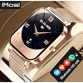 Χαμηλού Κόστους Smartwatch-Γυναικείο μοντέρνο έξυπνο ρολόι με οθόνη 1,75 ιντσών για γυναίκες, bluetooth call 100watch, γυναικεία έξυπνα ρολόγια γυμναστικής, diy dials για ios android