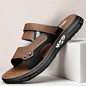 preiswerte Urlaubsandalen-Freizeitsandalen für Herren mit verstellbaren Riemen – bequemes und stützendes Schuhwerk zum Wandern und für Outdoor-Aktivitäten