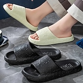economico Pantofole da casa-Pantofole Cloud Slides per donne e uomini pantofole da doccia sandali da bagno estremamente comodi con suola spessa imbottita