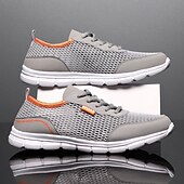 billige Sneakers til herrer-joggesko for menn – pustende lette atletiske joggesko for jogging, trening og uformelle antrekk