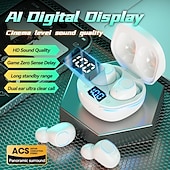 economico Cuffie telefoniche e per ufficio-auricolari bluetooth wireless tws cuffie con display di alimentazione a LED auricolari stereo in-ear con microfono
