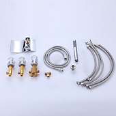 halpa Ammehanat-Ammehana - Moderni nykyaikainen Galvanoitu Roomalainen kylpyamme Messinkiventtiili Bath Shower Mixer Taps