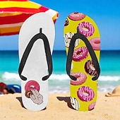 お買い得  グラフィックプリントシューズ-グースデザインとロープ柄のメンズビーチサンダル - ビーチや夏のアクティビティにリラックスしたビーチスタイルを演出します。