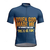 abordables Maillots Hombre-Hombre Maillot de Ciclismo Graphic Bloque de color Letra y Número Manga Corta Bicicleta Maillot Camiseta con 3 bolsillos traseros Filtro Solar Resistente a los rayos UV Secado rápido Bandas