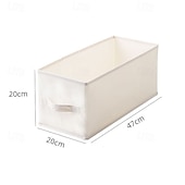 economico Organizzatori di Cassetti per Vestiti-Organizzatore per guardaroba con maniglia, sottile contenitore pieghevole per cassetti per armadio, contenitore in tessuto per jeans, maglioni, t-shirt, sciarpe, reggiseni