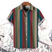 preiswerte Oberteile-Bluse / Hemd Retro Poster Retro-Mädchen Grafik Für Herren Erwachsene Maskerade 3D-Druck Urlaub Party