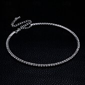 abordables Conjuntos de joyas-Los sistemas nupciales de la joyería 1 Legierung Pendientes Collare Pulseras Mujer Elegante Bonito Lujoso Alegría Forma Geométrica Conjunto de joyas Para Fiesta