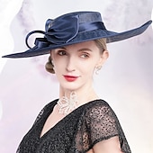 halpa Fascinaattorit-tyylikkäät makeat pellavahatut, joissa on jousisolmu häät / juhla / iltapäähine / erikoistilaisuus / toimisto  &amp; ura / rento / syntymäpäivä / uusi vauva / kiitos / valmistuminen / onnittelut /