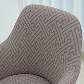 baratos Capa para Cadeira de Jantar-capa de poltrona jacquard capa para poltronas capa elástica e macia para poltrona