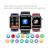 abordables Relojes inteligentes-696 TK66 Reloj inteligente 2.06 pulgada Smartwatch Reloj elegante Bluetooth ECG + PPG Podómetro Recordatorio de Llamadas Compatible con Android iOS Hombre Llamadas con Manos Libres Recordatorio de