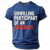 preiswerte Patriotisches T-Shirt für Veteranen-Herren Sarkasmus T Shirt Kurzarm T-Shirt 3D-Druck Rundhalsausschnitt Hemd Militär Lustiges politisches T-Shirt Straße Lässig Täglich Schwarz Blau Grün Sommer Frühling Ganzjahres Bekleidung S M L XL