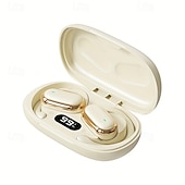 abordables Écouteurs Bluetooth sans fil-Écouteurs sans fil X96 Bluetooth 5.3 avec contrôle tactile réduction de bruit chargement Type-C et longue autonomie pour appareils mobiles