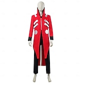 baratos Trajes Masculinos-Doutor Eggman Traje Cosplay Fantasias for Homens Adulto Carnaval Baile de Máscaras Festa / Eventos Mascarilha