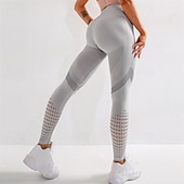 abordables Leggings y mallas de yoga-Mujer Pantalones de yoga Mallas Leggings de Yoga Malla Cintura elástica Control de barriga Levantamiento de tope Yoga Entrenamiento de gimnasio Pilates Pantalones Negro Verde Ejército Azul Otoño