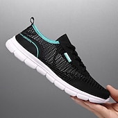 billige Sneakers til herrer-joggesko for menn – pustende lette atletiske joggesko for jogging, trening og uformelle antrekk