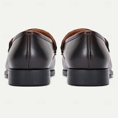 preiswerte Elementare Anzugschuhe-Kentucky-Derby-Schuhe für Herren – hochwertige braune Lederschuhe mit Krokodilmuster für Kentucky Derby und formelle Anlässe