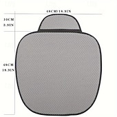 billiga Sätesövdrag till bilen-hela säsongen massage bilstolsdyna - halkskydd, slitstarkt canvasskydd för bilar suv lastbilar  &amp; jordbruksfordon