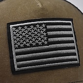 abordables Disfraces de hombre-Bandera de USA Víspera de Todos los Santos Sombreros Casual Adulto Hombre Mujer Mascarada Día de la Independencia 4 de julio Casual Festival Disfraces fáciles de Halloween Disfrazarse