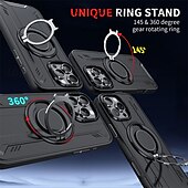 levne Pouzdra pro iPhone-Magnetické adsorpční pouzdro na telefon pro AirTag iPhone 16/15/14/13/12 Pro Max Plus se stojánkem geometrické PC kovové zadní víko bezdrátové nabíjení