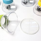 baratos Brinquedos de Exploração da Natureza-Pacote com 12 copos de observação de insetos com lupa, caixa coletora de insetos, experimento científico infantil, material didático para jardim de infância, brinquedos educativos