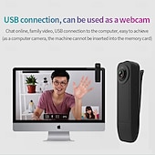 cheap IP Cameras-A18 Mini Camera HD 1080P Pen Cam Night Vision Micro Camcorder Bodycam DV Video Recorder for Home Sports Class Online Meeting