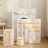 cheap Laundry Bags &amp; Hampers-6 Pack Mesh Laundry Bags Set for Delicates Lingerie Bags for Washing Delicates, Laundry Bags Mesh Wash Bags, Delicates Laundry Bag for Jeans,Blouse,Stocking,Bra