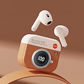 お買い得  ワイヤレスヘッドホン-q86 真無線ヘッドフォン TWSイヤフォン インイヤー Bluetooth 5.3 人間工学設計 LEDパワーディスプレイ 長いバッテリー、日常使用、旅行に適した