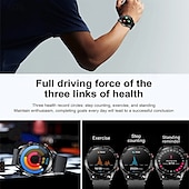 cheap Smartwatch-Smart Watch for Men, ECGPPG Bluetooth Call Laser Health, Blood Pressure Fitness, Sports Waterproof, Long Battery Life