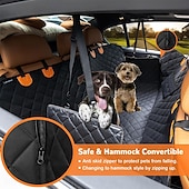 cheap Car Seat Covers-Dog Car Seat Cover for Pets Waterproof Seat Cover Heavy Duty Scratch Proof Nonslip Durable Soft Back Seat Covers for Cars
