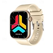 abordables Montres connectées-QX7 Montre intelligente 1.85 pouce Smartwatch Montre Connectée Bluetooth Rappel sédentaire Réveil Calendrier Compatible avec Smartphone Femmes Hommes Rappel de Message Podomètre Cadran de montre