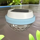 Недорогие Подводное освещение-плавающие солнечные светильники для воды, светильники для бассейна, светодиодные светильники для пруда, светильники для бассейна, фонтана, ландшафтного освещения, сада, праздника, украшения для ванны,