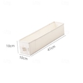 economico Organizzatori di Cassetti per Vestiti-Organizzatore per guardaroba con maniglia, sottile contenitore pieghevole per cassetti per armadio, contenitore in tessuto per jeans, maglioni, t-shirt, sciarpe, reggiseni